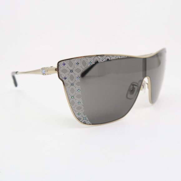 Chopard SCHC20S 998FEL Multicolor Shield Gold/Crystals New Women\'s Sunglasses. main image 7